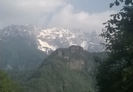 The Menna mount: a typical Esino Limestone Formation